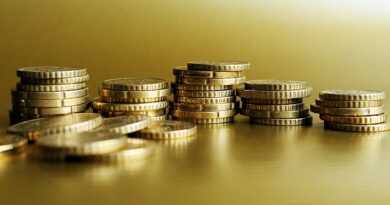 golden, coins, loose change