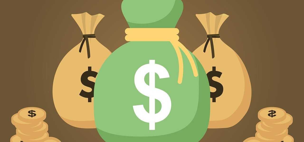 money bags, cash, money
