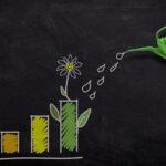 investment, growth, watering