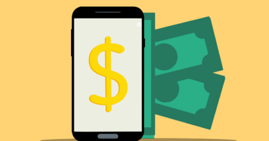 e-wallet, money, mobile phone