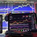 stock, market, chart