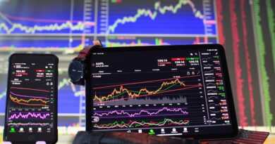 stock, market, chart
