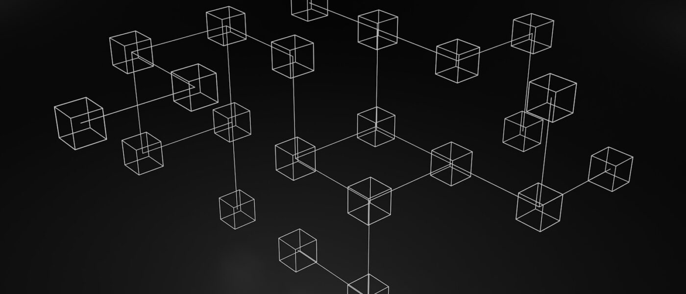 a black and white photo of a bunch of cubes