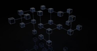 a black and white photo of cubes on a black background