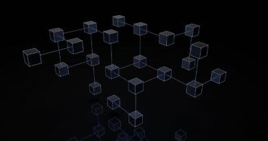 a black and white photo of cubes on a black background