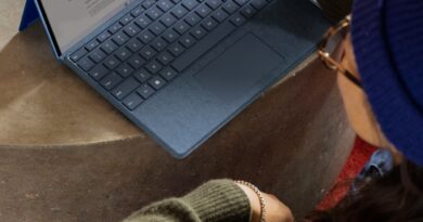 a person using a laptop