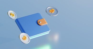 a blue and yellow light bulb